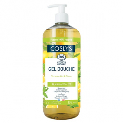 Gel douche Verveine-citron 1L Coslys