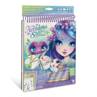 Carnet de croquis créatif - Nenuphia & Lilya - Nébulous