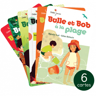 Pack Les aventures de Bulle et Bob Cartes pour Yoto