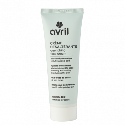 Crème visage désaltérante bio 50 ml Avril cosmétique
