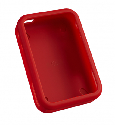 Coque de protection Patapum rouge Faba+