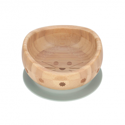 Bol en bois Little Chums Chat Lassig