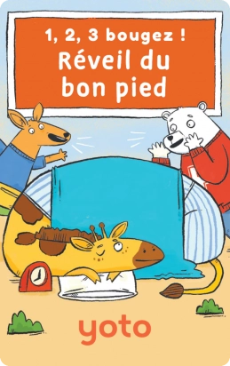 1, 2, 3, bougez! Cartes pour Yoto