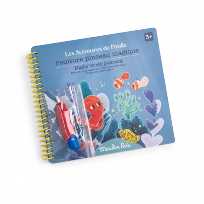 Peinture pinceau magique Les aventures de paulie Moulin roty