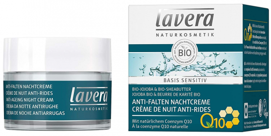 Crème de nuit - Anti-rides - Lavera