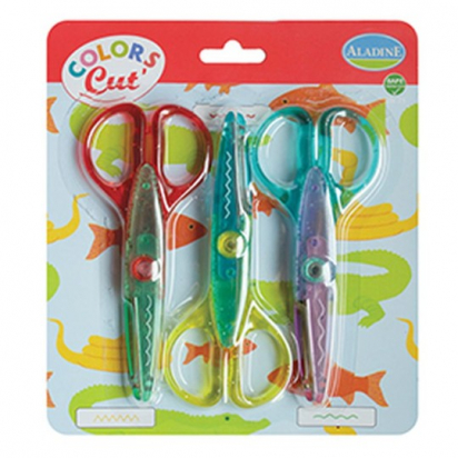 Ciseaux colors cut'cranteur Aladine