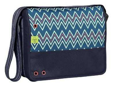 Sac Besace - ZigZag petrol - Lässig