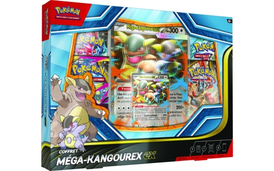 Méga-Kangourex ex Box (4 boosters) - 2025/11 POKEMON FR