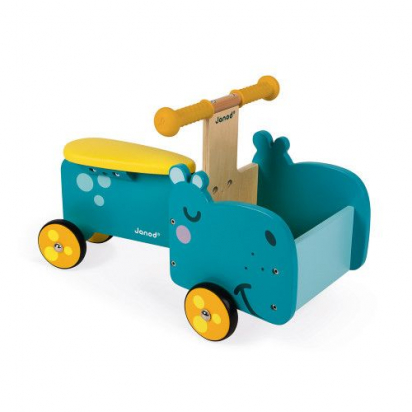 Porteur Hippo en bois Janod
