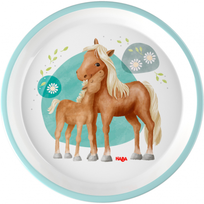 Assiette chevaux Haba