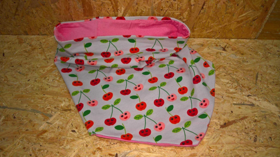 Snood Cerises - Enfant/adulte - Coud'folie