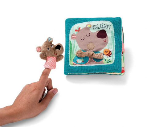 César - livre câlins - Lilliputiens