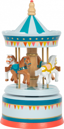 Boîte à musique Carrousel à chevaux Cirque Small Foot