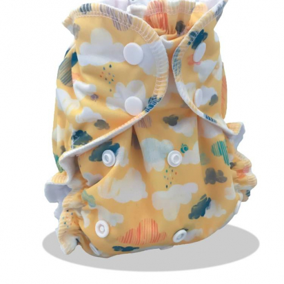 Couche lavable TE1 Taille Unique (2.8-16kg)  Why so circus Applecheeks