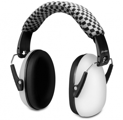 Casque anti-bruit blanc - Alecto