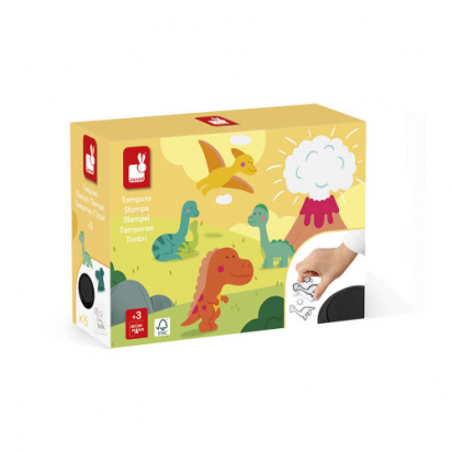 Coffret 15 tampons dino stampinoo Janod
