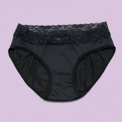 Culotte menstruelle Pretty Cheeky wipes