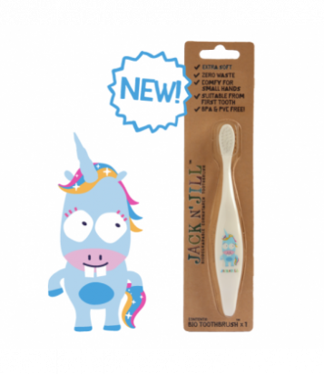 Brosse à dents biodégradable  - Licorne - Jack n'Jill