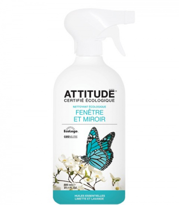 Nettoyant multi-usage Fenêtre et miroir - ATTITUDE