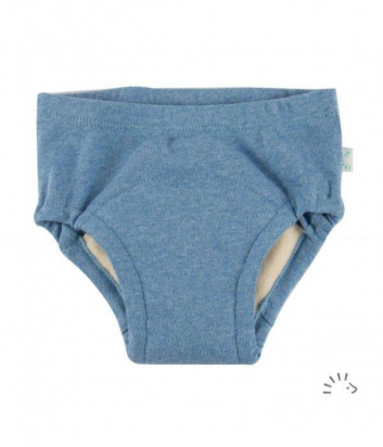 Culotte d'apprentissage lavable Bleu Popolini