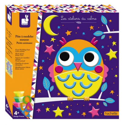Set créatif Pâte à modeler mousse Petits animaux Janod