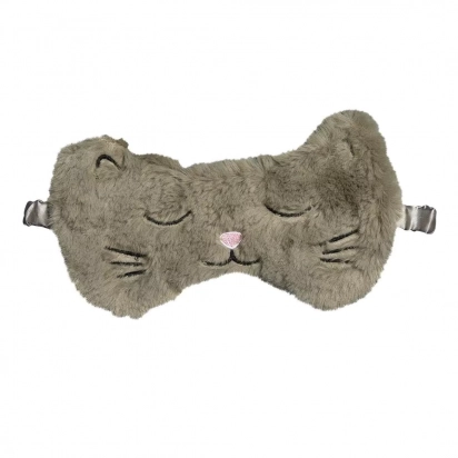 Masque de nuit cocooning Chat gris Draeger