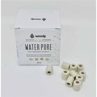 Perles en céramique 25 pièces Woody