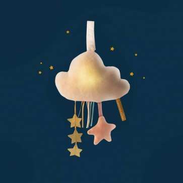 Nuage lumineux à suspendre La petite école de danse Moulin roty