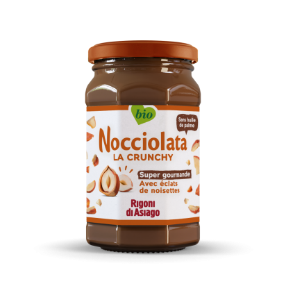 Pâte à tartiner Crunchy BIO - 250g - Nocciolata