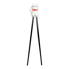 Baguettes Enfant avec Aide – Chat Kawaii – 24 cm