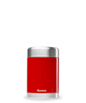 Boîte repas et soupe en inox Rouge brillant Qwetch
