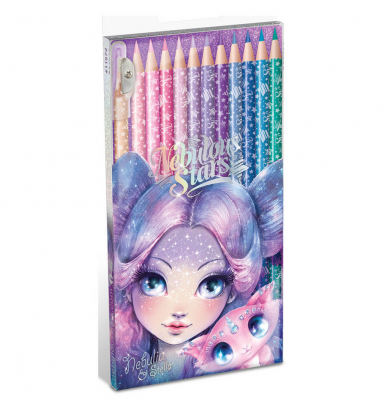 Crayons de couleur Nebulia et Stella Nébulous Stars