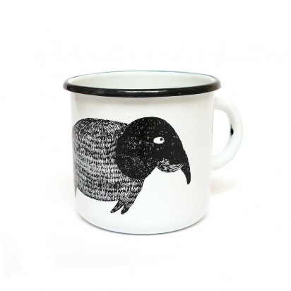 Tasse en métal éléphant Tableware