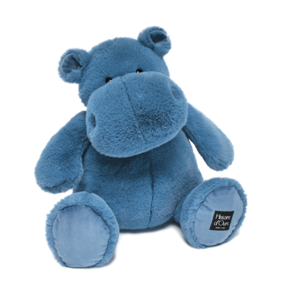 Hippo Peluche 40cm - Bleu - XL Histoire d'ours