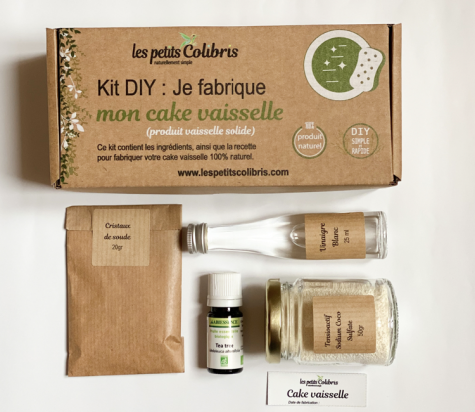 KIT DIY : Je fabrique mon cake vaisselle Les petits colibris