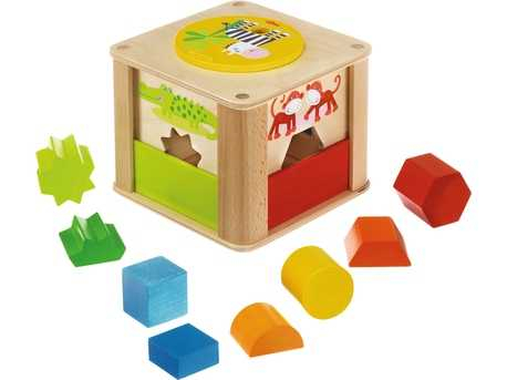 Boîte à formes - Les animaux du Zoo - Haba