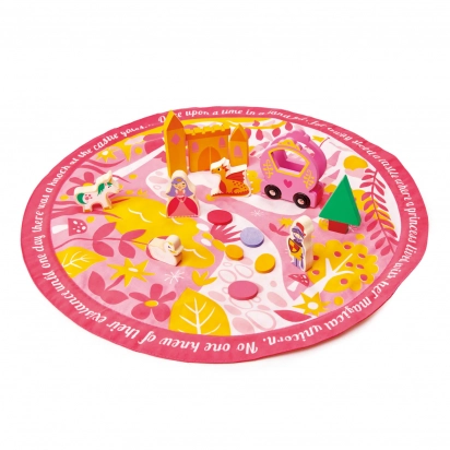 Monde des fées en bois avec sac de transport Tender Leaf Toys