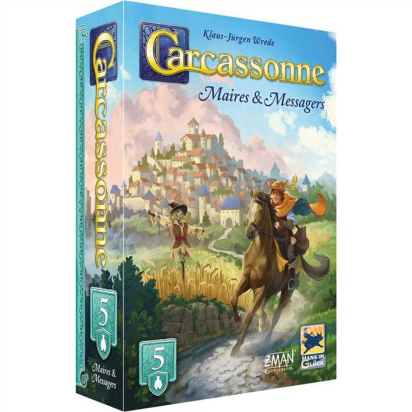 Carcassonne Carcassonne ext 5. Maires et Messagers |Games Asmodée