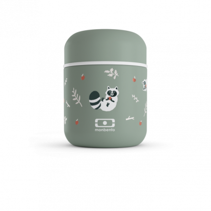 Bento isotherme MB Capsule vert Raccoon Monbento