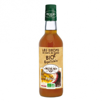 Sirop de Fruits passion BIO Équitable 50cl Meneau