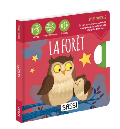 Livre sonore La forêt Sassi