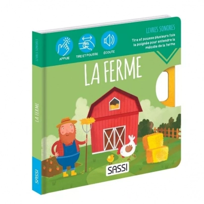 Livre sonore La ferme Sassi