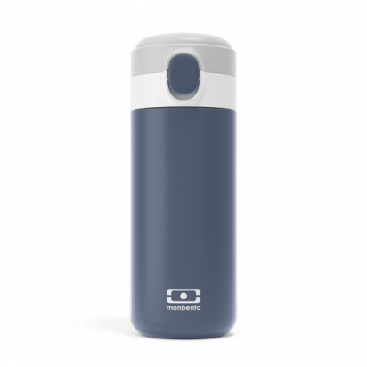 Bouteille réutilisable POP Isotherme 360ML Bleu Infinity Monbento