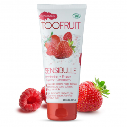 SENSIBULLE Gel nettoyant BIO FRAISE FRAMBOISE Toofruit