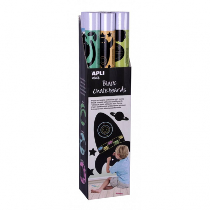 Ardoise autocollante tableau noir Apli