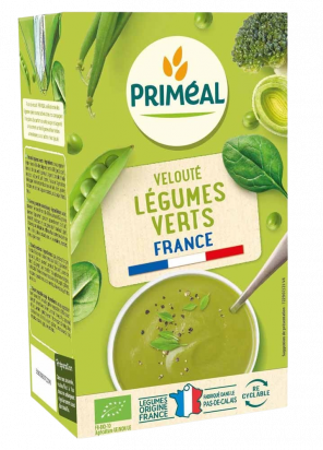 Velouté de légumes verts bio 1 L PRIMEAL