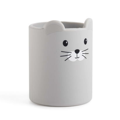 Pot à crayons Souris en silicone Apli