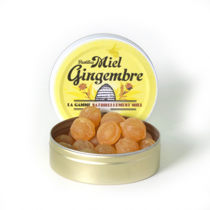 Pastilles Apipharma Miel Gingembre 50g Bonbon France