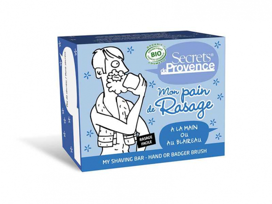 Pain de rasage BIO - Homme - Secrets de provence