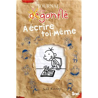Journal d'un dégonflé à écrire toi-même Seuil jeunesse